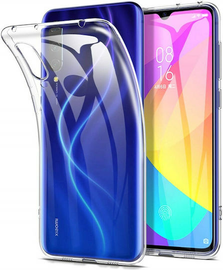 Back Cover Silicone 1mm Transparent (Xiaomi Mi 9 Lite)