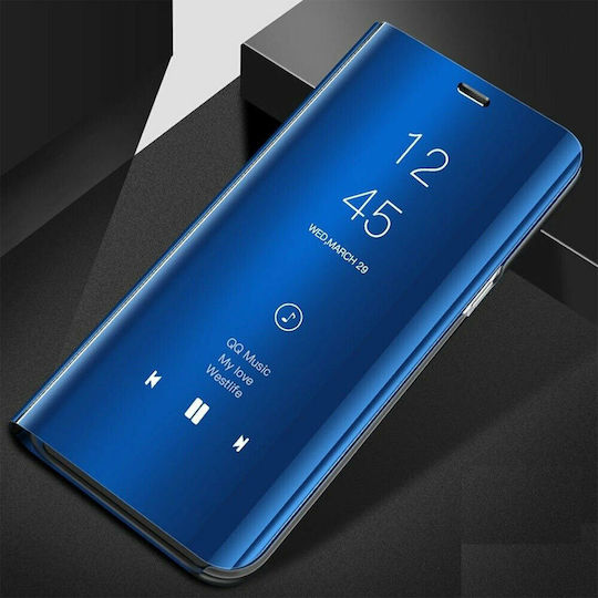 Hurtel Clear View Buchen Sie Kunststoff Blau (Redmi Note 9S / 9 Pro / 9 Pro Max)
