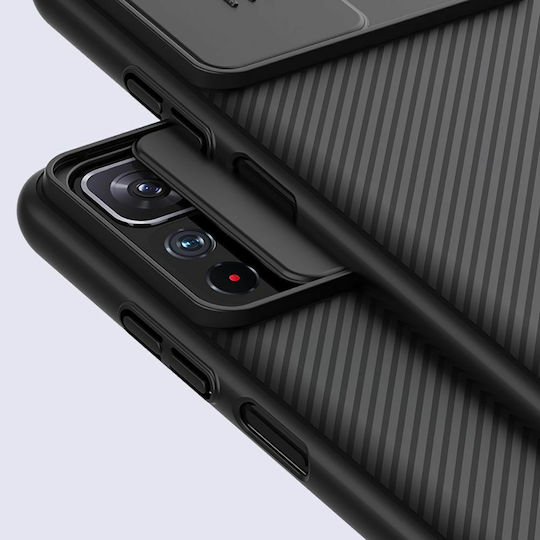 Nillkin Camshield Umschlag Rückseite Kunststoff 0.2mm Schwarz (Poco M4 Pro 5G / Redmi Note 11s 5G)