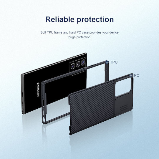 Nillkin Camshield Pro Back Cover Πλαστικό 0.2mm Μαύρο (Galaxy Note 20 Ultra)