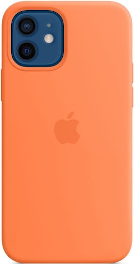 Apple Silicone Case with MagSafe Back Cover Silicone Orange (iPhone 12 Pro Max)