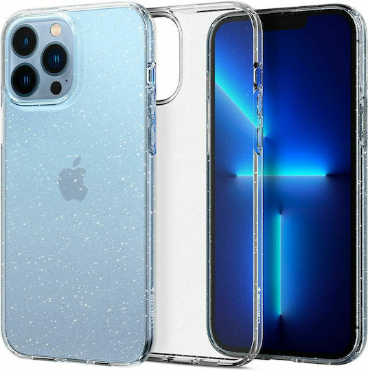 Spigen Liquid Crystal Glitter Back Cover Silicone Transparent (iPhone 13 Pro)