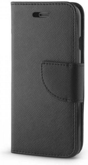 Fancy Wallet Δερματίνης Μαύρο (Redmi Note 9T)