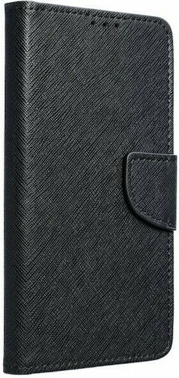 Fancy Wallet Δερματίνης Μαύρο (Redmi Note 9T)