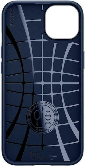 Spigen Liquid Air Back Cover Silicone Navy Blue (iPhone 13)