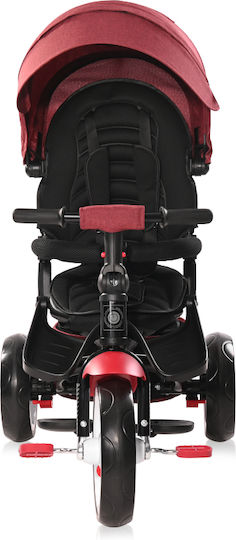 Lorelli Jaguar Eva 2021 Wandelbar mit Elterngriff für 1-3 Jahre Rote Kinderdreiräder