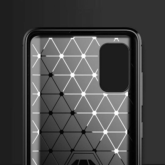 Hurtel Back Cover Silicon Negru (Galaxy A41)
