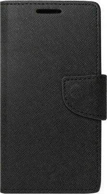 Fancy Book Δερματίνης Μαύρο (Redmi Note 10 Pro)