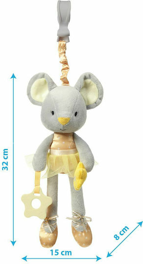 Babyono Hanging Baby Toy for Car with Teether Stella Ballerina