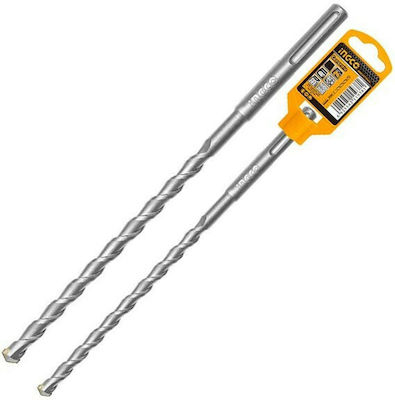 Ingco Four-Cut Drill Carbide with SDS Plus Shank for Masonry 10x150mm