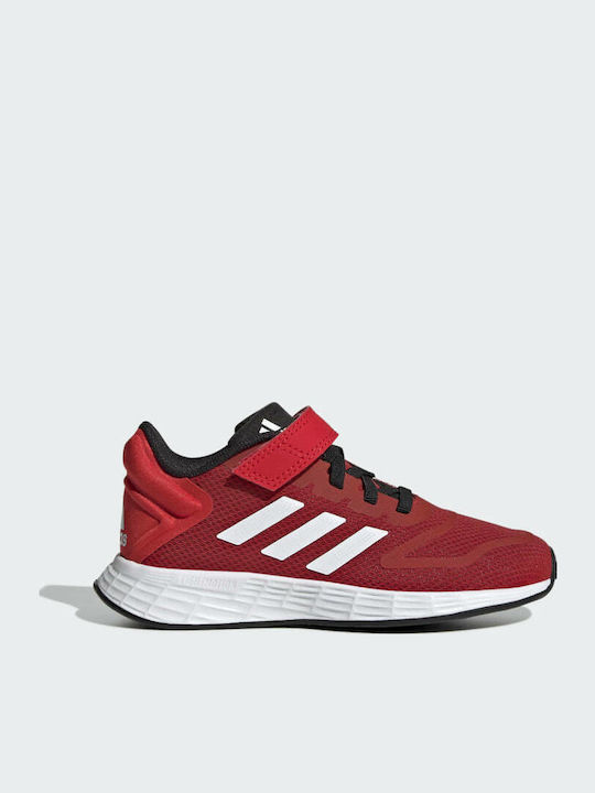 Duramo Duramo 10 El K Kids Sports Shoes Running with Hoop & Loop Closure Vivid Red / Cloud White / Core Black