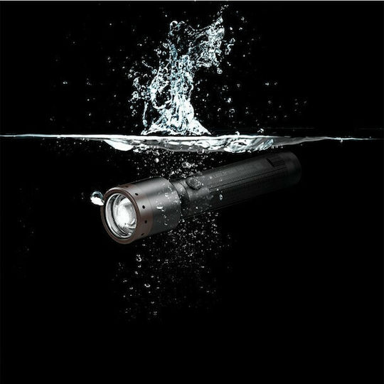 LedLenser Επαναφορτιζόμενος Φακός LED IP68 με Μέγιστη Φωτεινότητα 900lm P6R Core