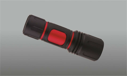 Com Rechargeable Flashlight LED IP54 with Maximum Brightness 500lm Hugo 500 Black
