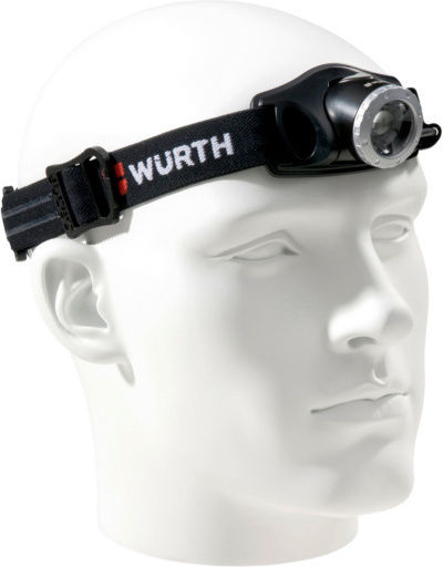 Wurth Headlamp LED with Maximum Brightness 250lm High-Power SL4