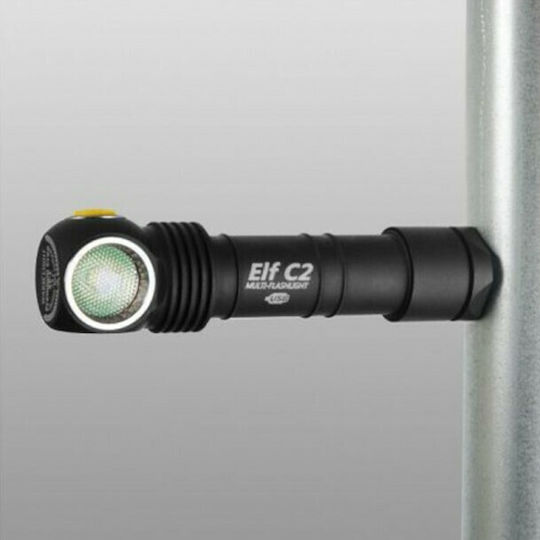 Armytek Επαναφορτιζόμενος Φακός LED IP68 με Μέγιστη Φωτεινότητα 1100lm Elf C2