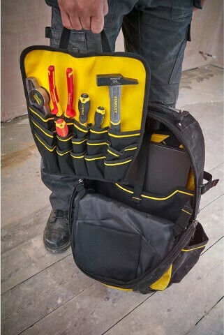 Stanley FatMax Τσάντα Πλάτης Τροχήλατη Αδιάβροχη Μαύρη 5lt