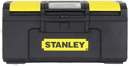 Stanley Hand Tool Case Plastic with Tobacco Case Dimensions: W59.5xD28.1xH26cm