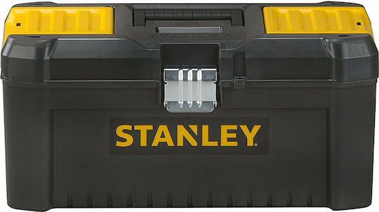 Stanley Essential Εργαλειοθήκη Χειρός Πλαστική με Ταμπακιέρα Π40.6xB21xΥ19.5cm