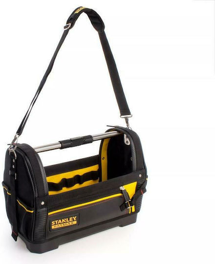 Stanley Fatmax Open Top Waterproof Black Shoulder Tool Bag 20lt Open