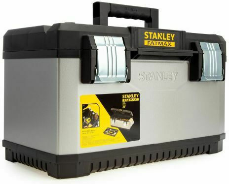 Stanley Fatmax Hand Tool Case Metallic Dimensions: W49.7xD29.3xH29.5cm