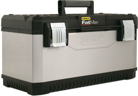 Stanley Fatmax Hand Tool Case Metallic Dimensions: W49.7xD29.3xH29.5cm