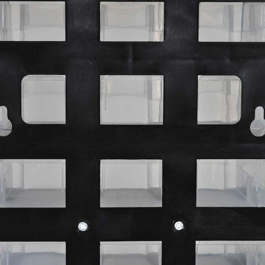vidaXL Συρταριέρα Εργαλείων Plastic 41 Compartments W31xD13.8xH49cm