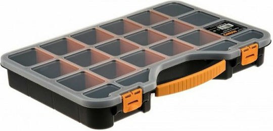 Mano Pro Tool Compartment Organiser 18 Slot Adjustable Black 42.6x30.5x5.6cm