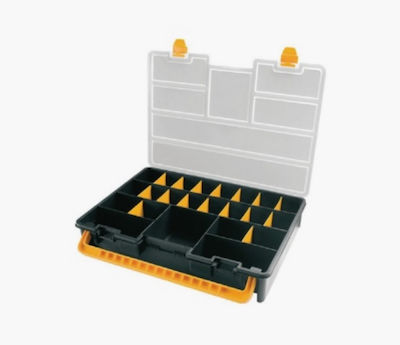 Plano 3600 PRO Werkzeugkoffer-Organisator 19 Positionen mit einstellbaren Fächern Transparente 27.6x18x4cm