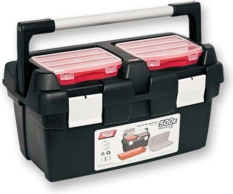Tayg 500E Hand Tool Case Plastic with Tobacco Case Dimensions: W50xD29.5xH27cm
