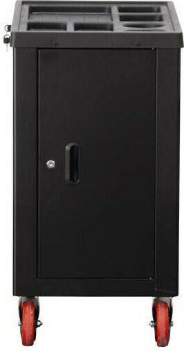 BGS Technic Cu roți Metal Căruță cu 6 Sertare și Dulap L45.5xA74.9xÎ88cm