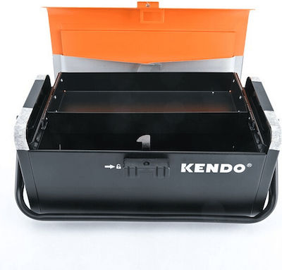 Kendo Hand Toolbox Metallic W40xD18xH20cm