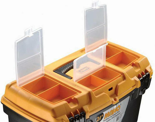 Mano Classic Hand Tool Case Plastic with Tobacco Case Dimensions: W53.5xD29.1xH24.2cm