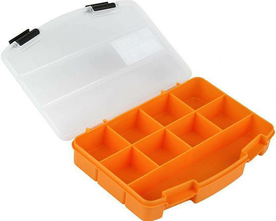Mano Pro Tool Compartment Organiser 9 Slot Orange 19x13x3cm