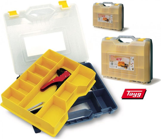 Tayg 45-26 Tool Compartment Organiser 21 Slot Adjustable Blue 31.2x23.8x5.1cm