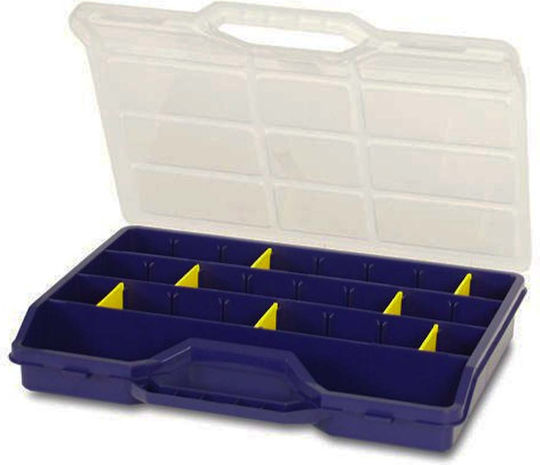 Tayg 45-26 Tool Compartment Organiser 21 Slot Adjustable Blue 31.2x23.8x5.1cm