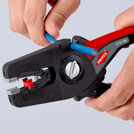 Knipex Automatic Cable Stripper with Cutter and 195mm Length