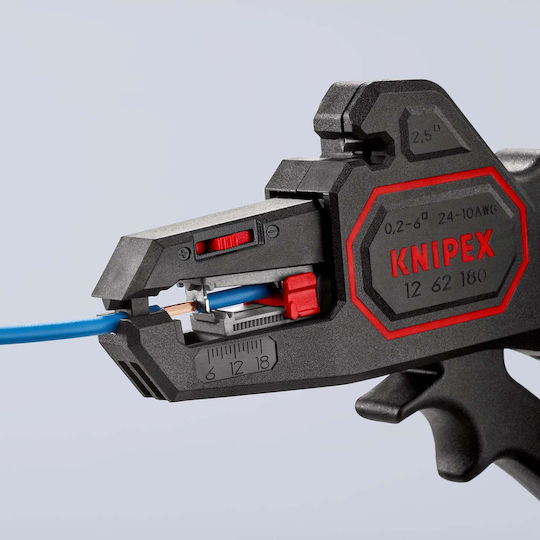 Knipex Automatic Cable Stripper with Cutter and 180mm Length Automatic
