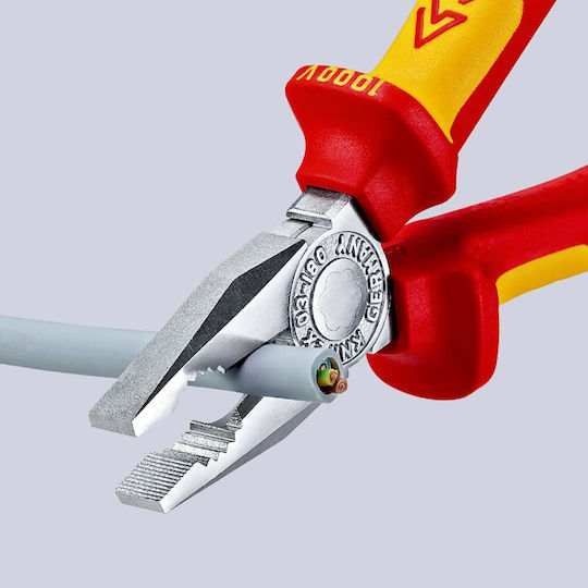 Knipex Πένσα Ίσια Ηλεκτρολόγου Μήκους 160mm