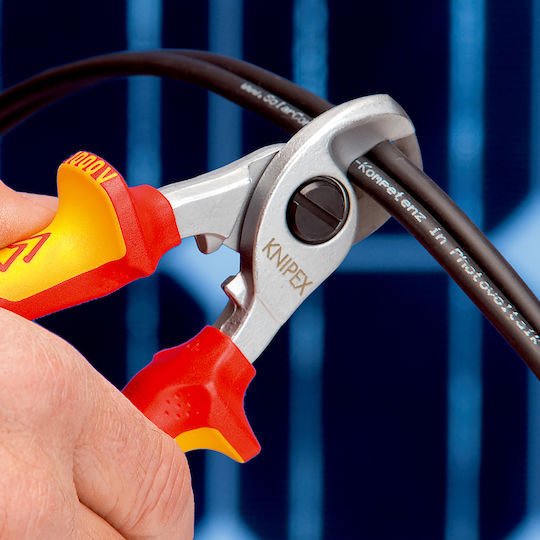 Knipex Κόφτης Καλωδίων Πλάγιος Ηλεκτρολόγου Μήκους 165mm