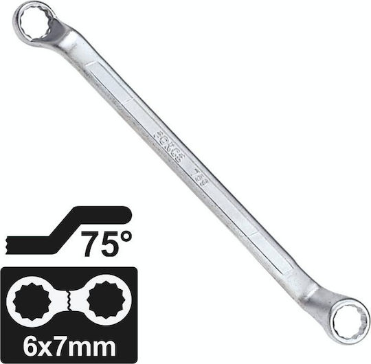 Force Doppelter Polygon-Schlüssel Gebogen Größe 38x42mm