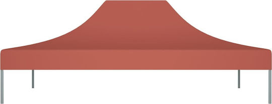 vidaXL Pavillonabdeckung 270gr/m² Braune mit PVC-Beschichtung 3x4m