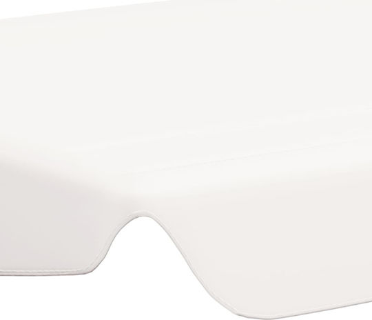 vidaXL Tuch Für Wiege 270gr/m² Weiß Mit PVC-Beschichtung 1,92x1,47m