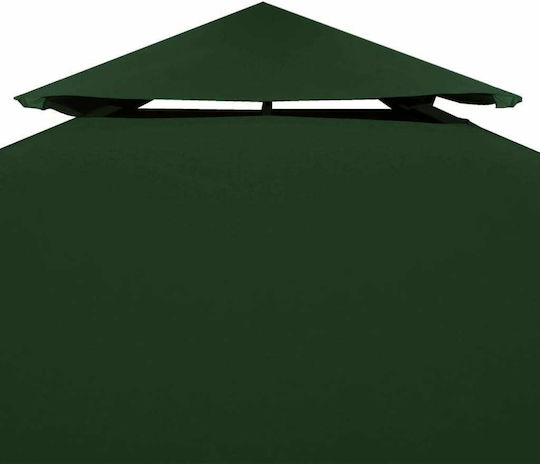 vidaXL Pavillonabdeckung 310gr/m² Grünes mit PVC-Beschichtung 3x4m