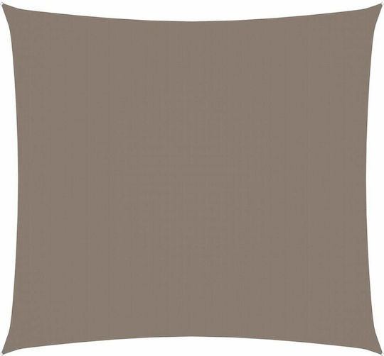vidaXL Pătrat Umbrela Sail Maro Cu cerc & cu strat PU 3x3m