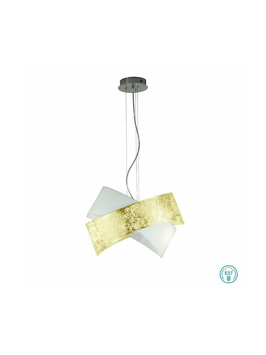 Ondaluce Pendant Light Two-Light for Socket E27 Gold