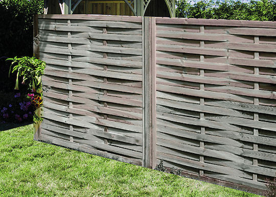 Showood Wooden Fence Panel in Beige Color 1.2x1.8m