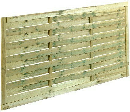 Showood Wooden Fence Panel in Beige Color 1.8m x 90cm