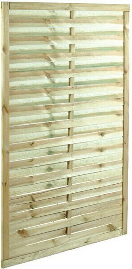 Showood Wooden Fence Panel in Beige Color 1.8m x 90cm