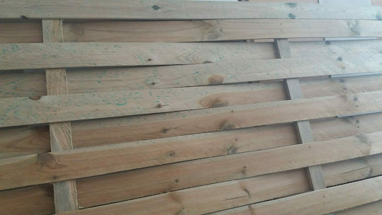 Showood Wooden Fence Panel in Beige Color 1.8m x 90cm