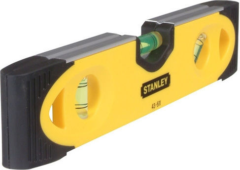 Stanley Torpedo Spirit Level Aluminum Magnetic 23cm with 3 Eyes